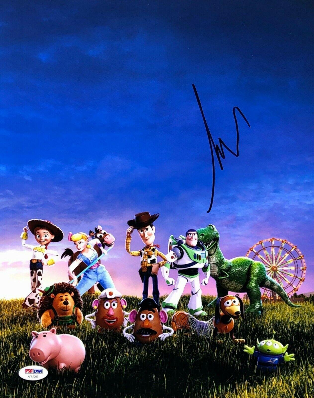 Tim Allen Signed 'Toy Story 4' 11x14 Photo *Buzz Lightyear PSA AF57292