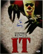 Tim Curry Signed 11x14 Photo IT w/ PSA/DNA COA Actor Stephen King's It Movie