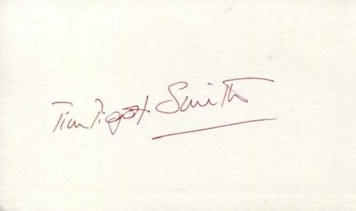 Tim Pigott-Smith V for Vendetta James Bond Doctor Who Signed Autograph