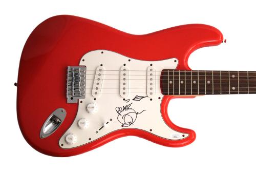 Tim Reynolds Signed Autograph Fs R Fender Electric Guitar Dave Matthews Band Jsa