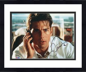 TOM CRUISE SIGNED AUTOGRAPH 8x10 PHOTO - TOP GUN, MISSION IMPOSSIBLE STUD, PSA