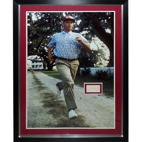 Tom Hanks Autographed Forrest Gump Running Deluxe Framed Large Poster with Signature – JSA