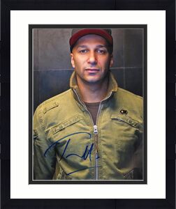 Tom Morello Autographed Signed 11x14 Photo PSA DNA AFTAL