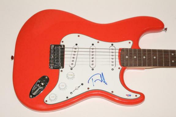Tom Morello Signed Autograph Fender Electric Guitar Audioslave E Street Band Psa