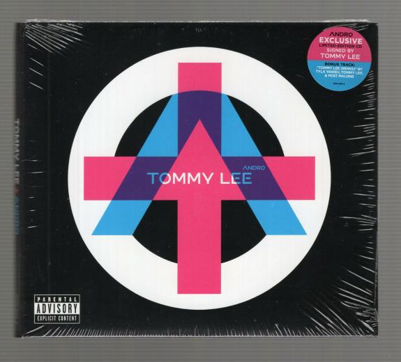 Tommy Lee Hand Signed+sealed Andro Cd+coa      Limited Edition      Motley Crue