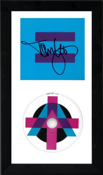Tommy Lee signed 2020 Andro Album Cover Booklet (Inside) 6.5x12 Custom Framing w/ CD - COA (Motley Crue Drummer Solo)
