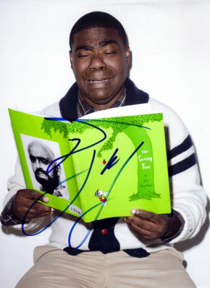 Tracy Morgan Autographed Signed Crying Photo AFTAL