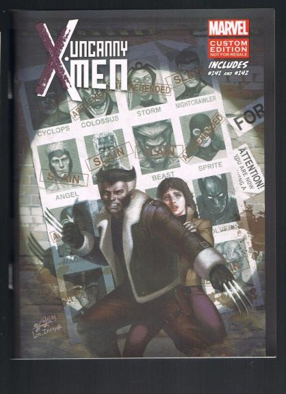 Uncanny X-Men Custom Edition Mini # 1 Includes # 141 & 142 (Oct 2014 Marvel)