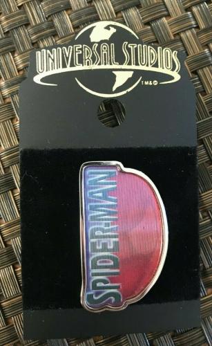 Universal Studios Theme Park Vintage Spiderman Flicker Collectible Pin Rare