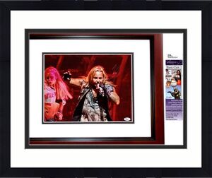 Vince Neil Signed - Autographed Motley Crue Concert 11x14 inch Photo + JSA Certificate of Authenticity