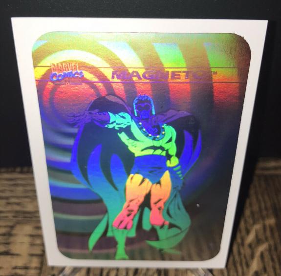 Vintage Marvel 1990 Impel Magneto X-men Hologram Trading Card Authentic Rare 4
