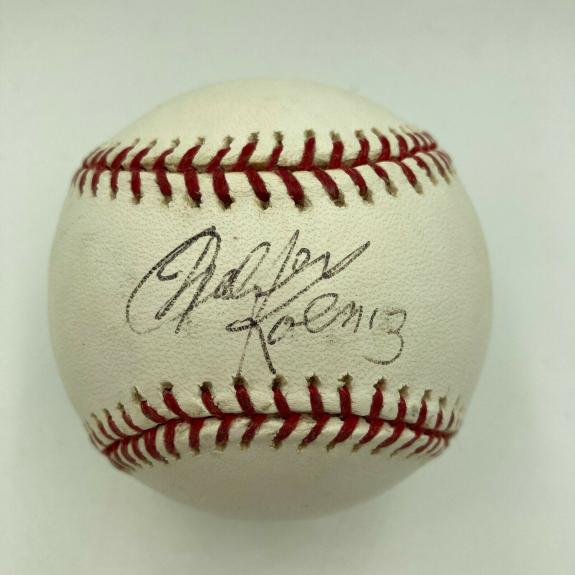 Walter Koenig Signed Major League Baseball Celebrity JSA COA Star Trek