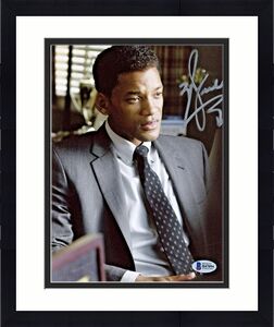 Will Smith Autographed 8 x 10 Concussion Photo Beckett BAS COA