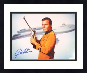 William Shatner Autographed 11x14 Photo Star Trek JSA Stock #159195