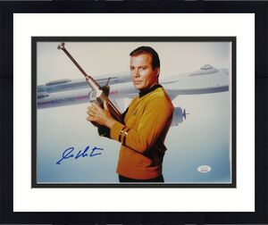 William Shatner Signed Auto Autograph 11x14 Captain Kirk Star Trek Photo JSA WPP