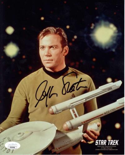 William Shatner Signed Autographed 8x10 Color Photo JSA