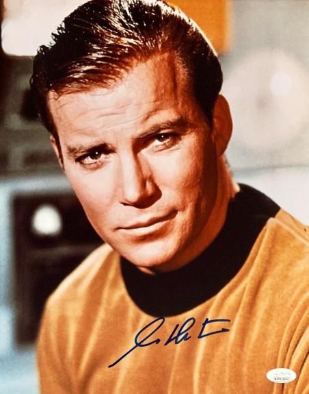 William Shatner Star Trek Signed Autographed 11x14 Photo JSA Authenticated 4