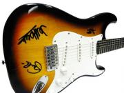 Yardbirds Autographed Facsimile Signed Fender Guitar Eric Clapton Jimmy Page J. Beck